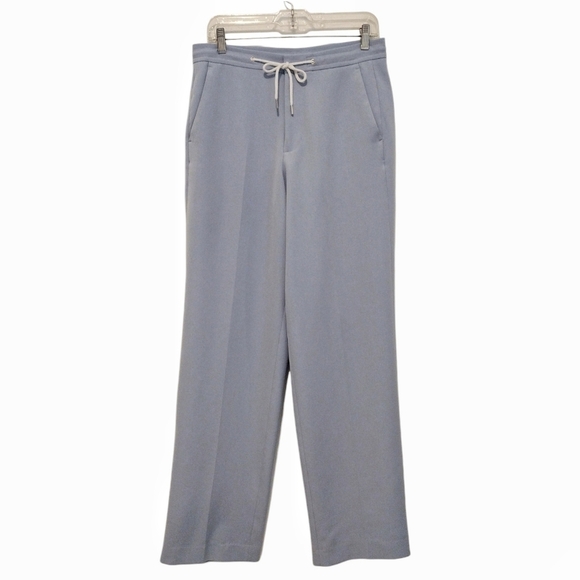 Asos Design - 30x30 Light Blue High Rise Straight Leg Pants - Picture 3 of 16